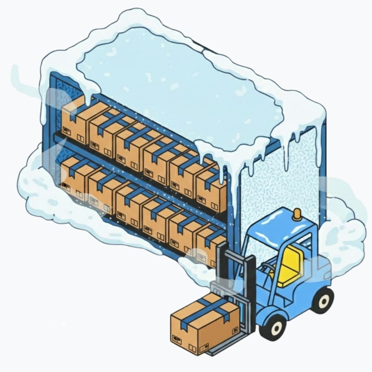 Frozen Pallet Storage